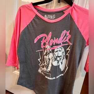 Blondie Graphic Raglan Tee size XL cotton
